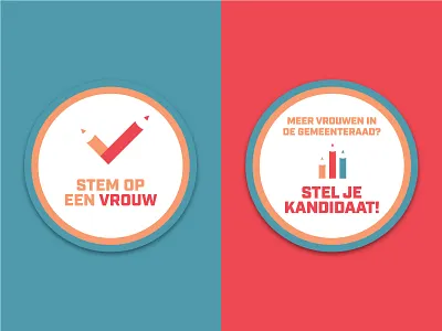 Stem op een vrouw / Stel je kandidaat elections politics vote woman women