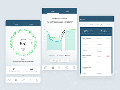 OE Dashboard - Light clean dashboard exploration modern responsive study ui