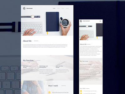 Valenciamark web design web design mockup