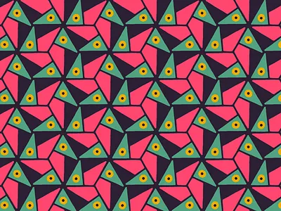 100 Days Of Prints And Patterns [10] abstract color colorful colors digital geometric geometry graphic graphic design pattern print vector