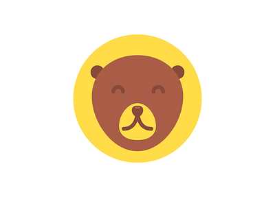 Happy Bear bear animal happy icon illustration joy vector
