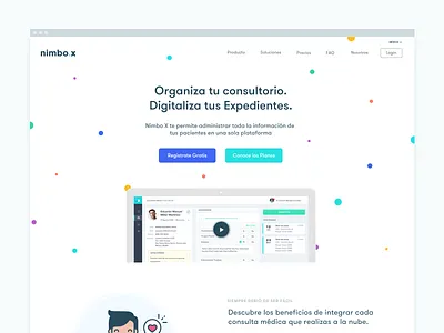 Nimbo X new website landing layout page ui ux webdesign website website design wireframe