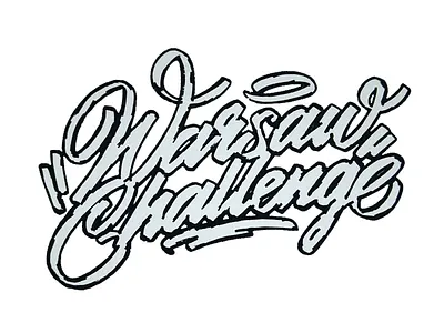dribbble WCip calligraphy freehand handwriting handwritten kaligrafia lettering liternictwo litery powerscripts script typografia typography