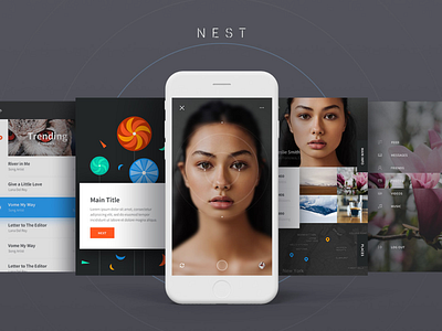 Nest UI Kit sketch uikit