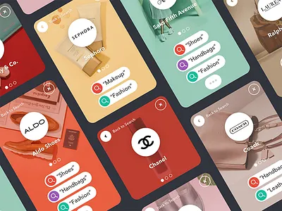 Store Profile Cards card profile retail