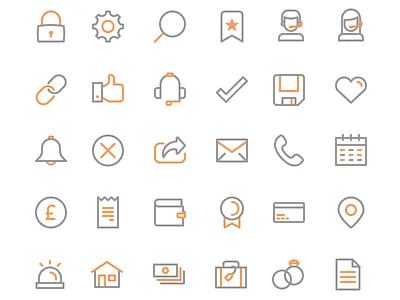 Money Tailor Iconography customer finance icon iconography interface loan money set user