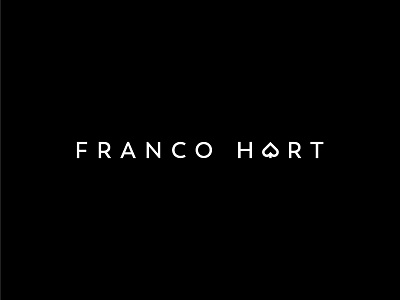 Franco Hart branding calligraphy handwritten heart icon lines logo music singer