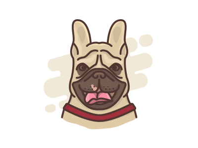 Penny the Pig animal dog icon pet pet portrait pug