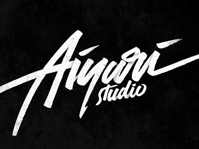 Aiyari calligraphy hand lettering lettering type typography