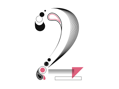 Elbow Grease chapter numeral 2 custom type editorial design graphic design illustrated typography lettering numerals type design