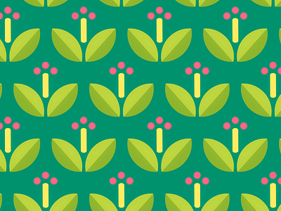 100 Days Of Prints And Patterns [14] color colorful digital flowers graphic graphic design illustration kids nature pattern print vector