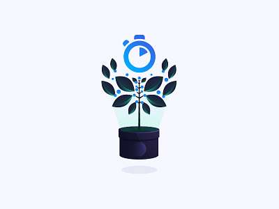 Growth & Scale Illustration algolia blog culture featured growth illustration scaling search tree vision