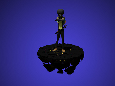 Lowpoly Character 02 3d character fantasy low poly male