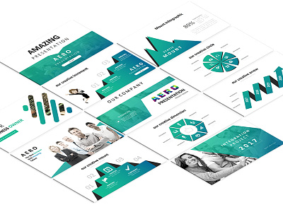 AERO - Multipurpose PowerPoint Template infographic powerpoint powerpoint presentation powerpoint template powerpoint theme ppt ppt template ppt themes presentation presentation template presentation theme