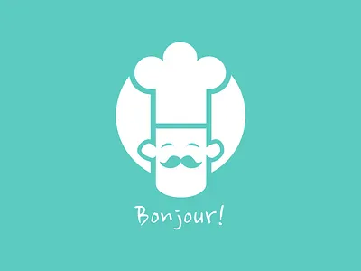 Chef icon concept for a food related app app chef food icon