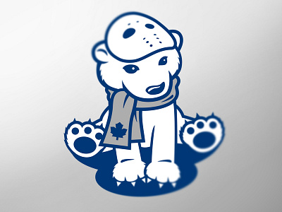 Lil' Leafs bear concept hockey maple leafs national hockey league nhl sports tonro maple leafs toronto