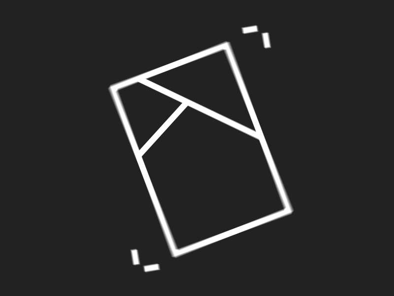 Simple Responsive UI Icon after effects animation icon landscape line art minimal mobile motion responsive ui web