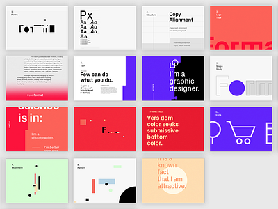 The system branding rebrand styleguide