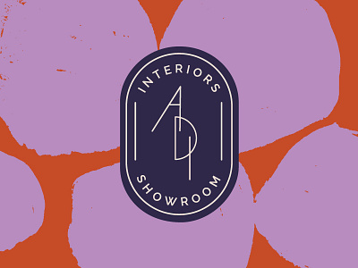 Annie Downing Interiors: WIP branding icon illustration interior designer logo design logomark pattern design wip