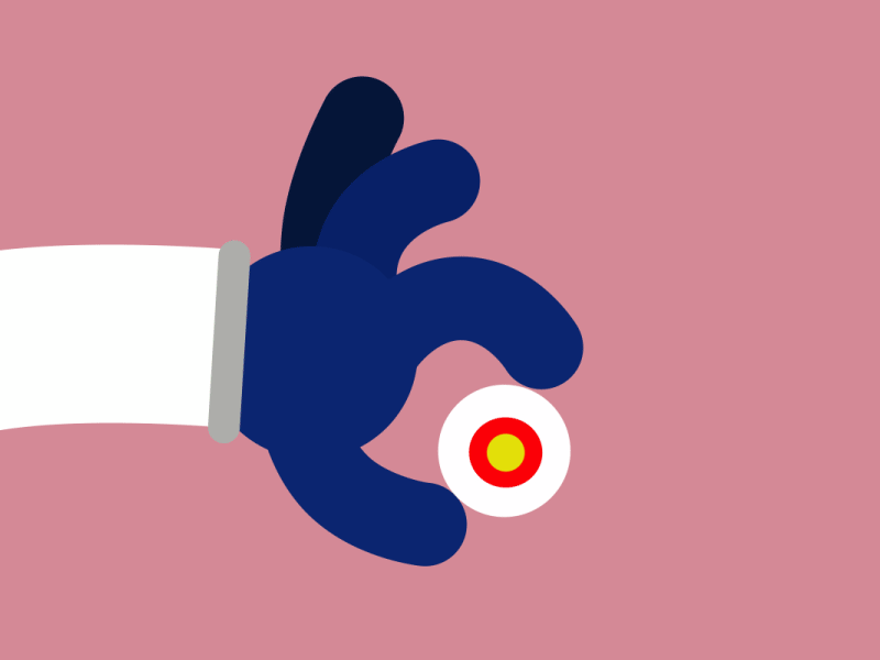 015 - I Dropped My Special Quarter !? 2d after effects animation daily debut design gif motion graphics simple