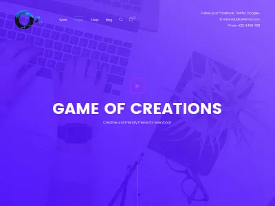 Creative and Friendly creative multipurpose portfolio wordpress