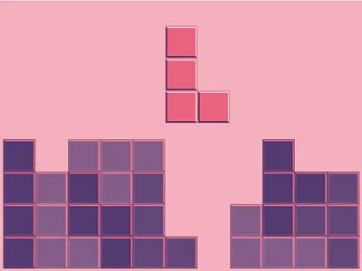 #Typehue Week 12: L lettering lighthouselondon retro tetris typehue