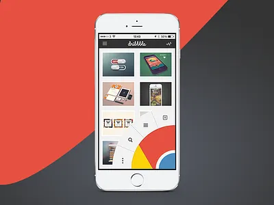 Google Chrome Circular concept Menu for incredibly big screens big screen chrome circular menu dribbble feed google chrome iphone menu small hands uiux user experience
