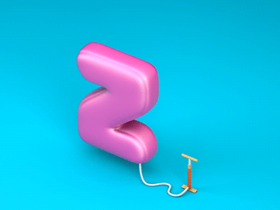 Z for 36daysoftype 36daysoftype 36daysoftype z ballon explosion isometric pimp pomp z