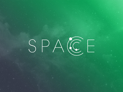 Space Logo Design Concept brand brand identity cosmos logo logo design mark sign space typographic typography universe