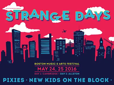Strange Days boston days design festival illustration strange
