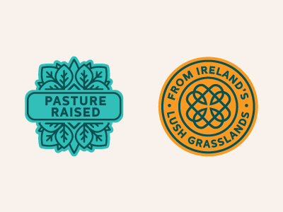 Pasture Stamps celtic farm grass fed ireland pasture stamp