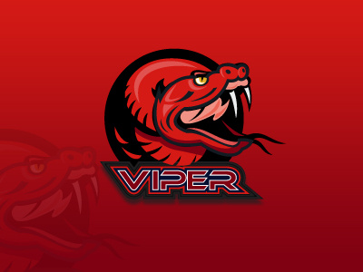 Premade Viper Mascot Logo For Sale | eSports Logo animal esport esports mascot sale snake sport sports viper