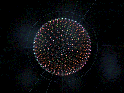 Star Cloud Viz 3d data visualization viz