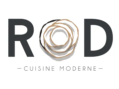 Logo Studio Thil Restaurant Rod assiette cuisine kitchen logo plate restaurant