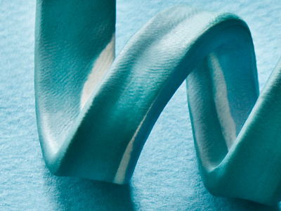 Part of W modelling clay plasticine plastilustration