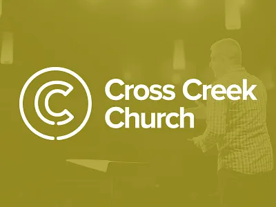 Cross Creek Church Logo church church logo clean design logo logo design simple