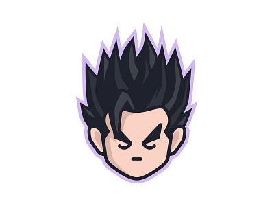 Ultimate Gohan avatar dbsuper dbz dragon ball dragonball gohan icon saiyan son gohan son goku ssj super saiyan