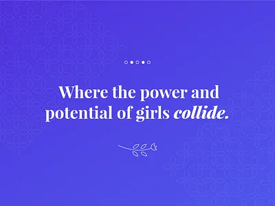 Blossom blossom brand design ui