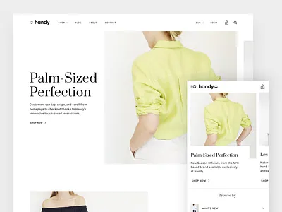 Handy - Mobile First Shopify Theme mobile shopify theme ux