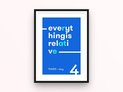 THURS—day poster daysoftheweek poster thursday typography