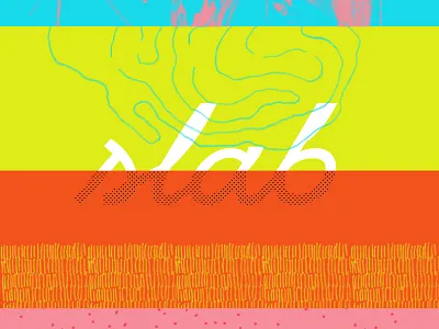 Slab v2 branding color drawing focus lab patterns pencil slab