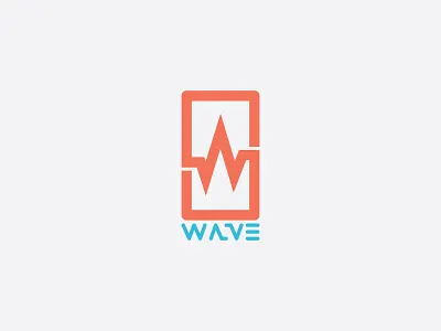 Wave V2 icon logo vector wave
