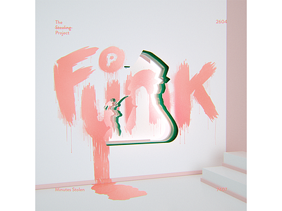 2604 cinema4d design everyday experimental funk graphic design illustration poster print the stealing project