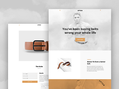 Narrative - Light preset e commerce shopify theme web design