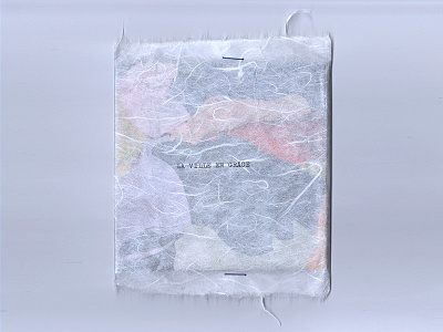'La ville en grâce' ep. design graphic design hanji musicproducer packaging paper papier sound design