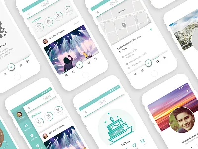 Screens android app icons invision ios mobile screens sketch ui