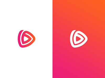 myDB branding icon identity logo movie play player