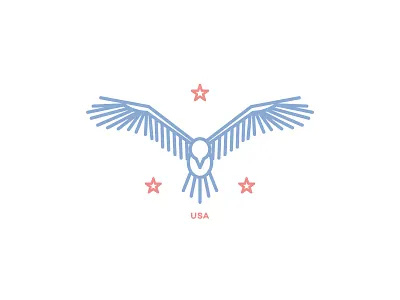 Eagle Icon america eagle freedom icon logo usa vector