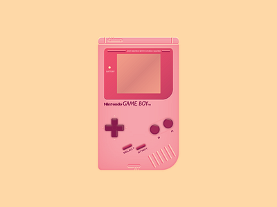 Gameboy colors design game gameboy illustration nintendo vector