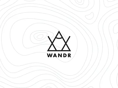 Wandr | Logo animation experimental futuristic mograph motion navigation tattoo ui ux